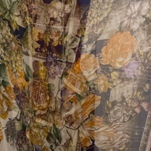 Mantero viii 100% silk scarf